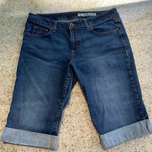 DKNY Bermuda Jean Shorts